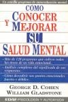 COMO CONOCER Y MEJORAR SU SALUD MENTAL | 9788441401419 | COHEN/GLADSTONE