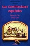CONSTITUCIONES ESPAÑOLAS.LAS | 9788420756608 | DAMASIO DE LARIO