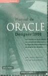 ORACLE DESIGNER 2000, MANUAL DE | 9788448109592 | VVAA