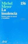 INSOLENCIA, LA | 9788434411548 | MEYER, MICHEL