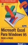 MICROSOFT EXCEL PARA WINDOWS 95 PASO A PASO | 9788448102869 | CATAPULT, INC.