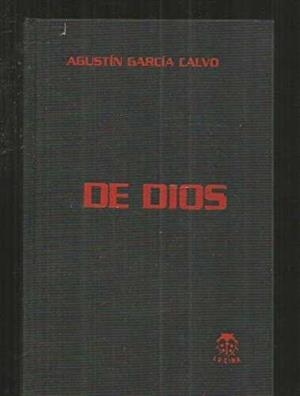 DE DIOS | 9788485708451 | GARCIA CALVO, AGUSTIN