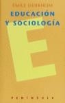 EDUCACION Y SOCIOLOGIA | 9788429741674 | DURKHEIM, EMILE