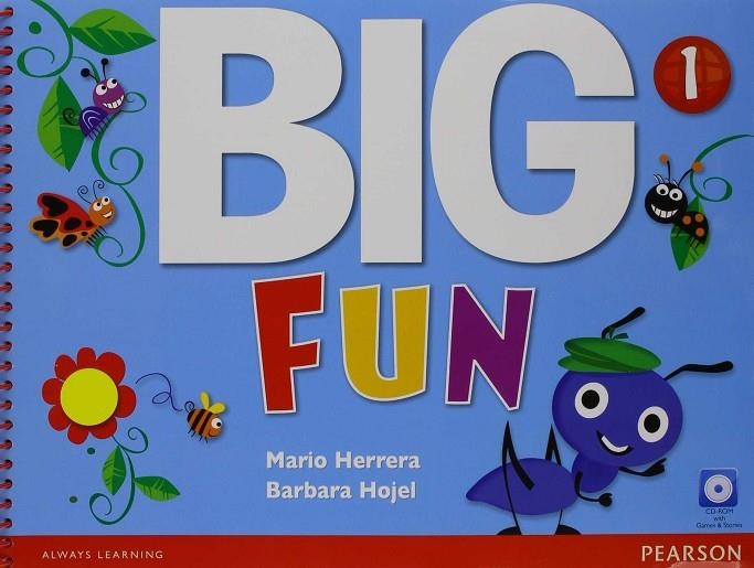 BIG FUN 1 STUDENT BOOK WITH CD-ROM | 9780132940542 | PEARSON,