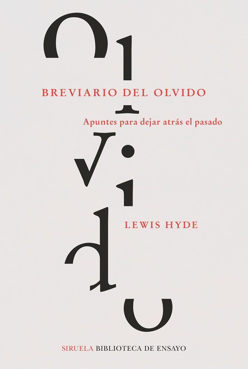 BREVIARIO DEL OLVIDO | 9788418245619 | HYDE, LEWIS