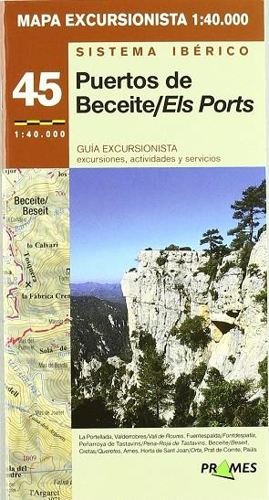 PUERTOS DE BECEITE MAPA EXCURSIONISTA | 9788483212639 | ZORRILLA ALCAINE, FERNANDO