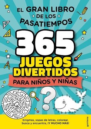 EL GRAN LIBRO DE LOS PASATIEMPOS | 9788418483165