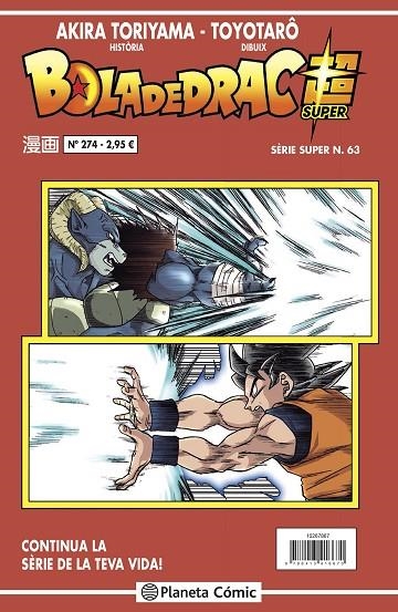 BOLA DE DRAC SÈRIE VERMELLA Nº 274 | 9788413417400 | TORIYAMA, AKIRA / TOYOTARÔ
