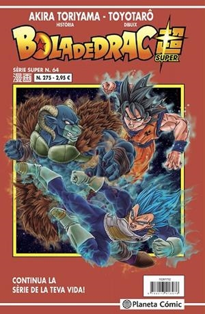 BOLA DE DRAC SÈRIE VERMELLA Nº 275 | 9788413417417 | TORIYAMA, AKIRA / TOYOTARÔ
