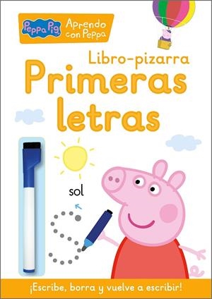 PRIMERAS LETRAS (LIBRO-PIZARRA) (PEPPA PIG. CUADERNO DE ACTIVIDADES) | 9788448859077 | HASBRO, / EONE,