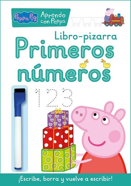 PRIMEROS NÚMEROS (LIBRO-PIZARRA) (PEPPA PIG. CUADERNO DE ACTIVIDADES) | 9788448859084 | HASBRO, / EONE,