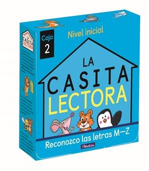 LA CASITA LECTORA. CAJA 2 - RECONOZCO LAS LETRAS M-Z (NIVEL INICIAL) | 9788448859541 | VV.AA.