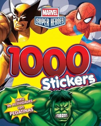 MARVEL LIBRO DE ACTIVIDADES CON 1.000 PEGATINAS | 9788415343387 | MARVEL