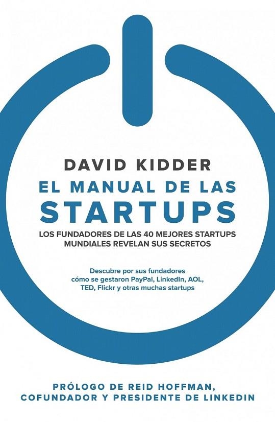 MANUAL DE LAS STARTUPS | 9788498752182 | KIDDER, DAVID
