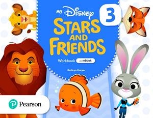 MY DISNEY STARS AND FRIENDS 3 WORKBOOK WITH EBOOK | 9781292395517 | HARPER, KATHRYN