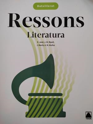 RESSONS LITERATURA 1 BATX | 9788430754106 | JANÉ GOSET, ELISABET