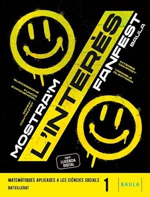 MATEMÀTIQUES APLICADES A LES CIÈNCIES SOCIALS 1R BATXILLERAT LA FANFEST | 9788447947706 | CARDONA GARCÍA, SUSANA / REY NAVARRO, JOSÉ ANTONIO