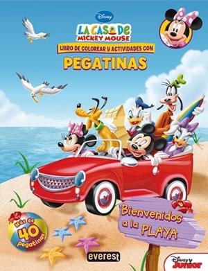 CASA DE MICKEY MOUSE. BIENVENIDOS A LA PLAYA. LIBRO DE COLOREAR Y ACTIVIDADES | 9788444168616 | WALT DISNEY COMPANY