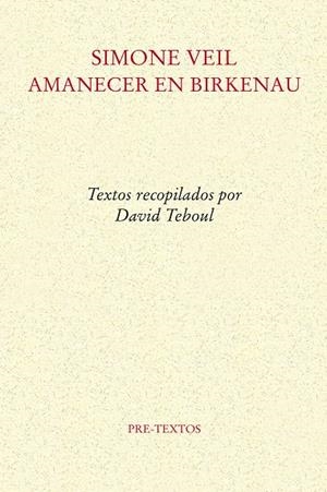 AMANECER EN BIRKENAU | 9788418935350 | VEIL, SIMONE