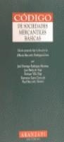 CODIGO DE SOCIEDADES MERCANTILES BASICAS | 9788481938043 | VVAA