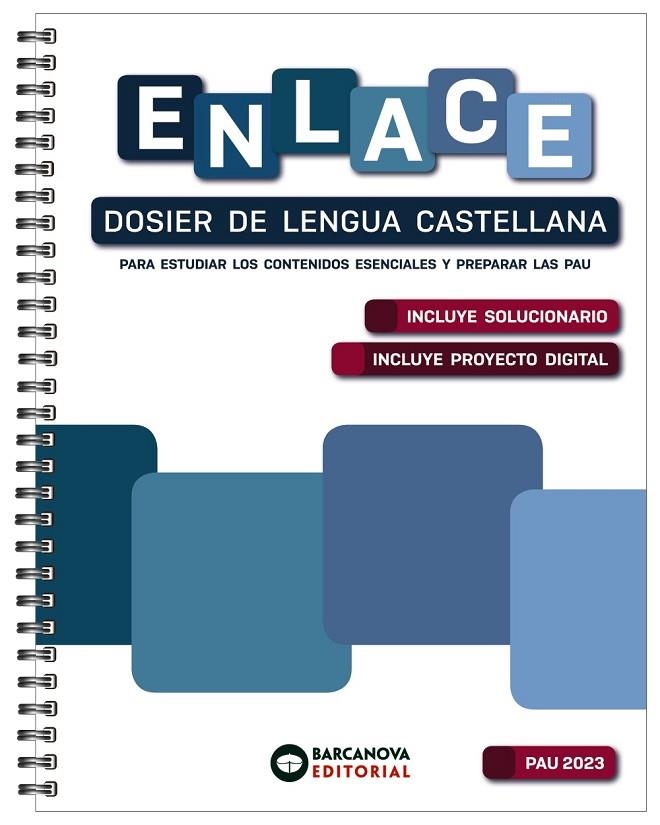 ENLACE. DOSIER DE LENGUA CASTELLANA PARA LAS PAU 2023 | 9788448958435 | CÁNOVAS, GERMÁN