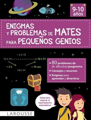 ENIGMAS Y PROBLEMAS DE MATES PARA PEQUEÑOS GENIOS (9-10 AÑOS) | 9788419436757 | AURIOL, SYLVAINE