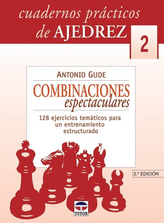 COMBINACIONES ESPECTACULARES, 128 EJERCICIOS TEMATICOS (AJED | 9788479024581 | GUDE, ANTONIO
