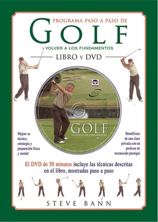 PROGRAMA PASO A PASO DE GOLF + DVD | 9788479026486 | BANN, STEVE