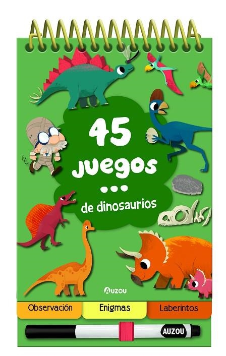 45 JUEGOS... DE DINOSAURIOS | 9791039522625 | DESCONOCIDO