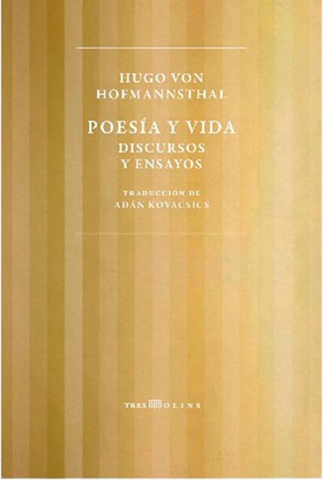 POESIA Y VIDA | 9788412714906 | VON HOFMANNSTHAL, HUGO