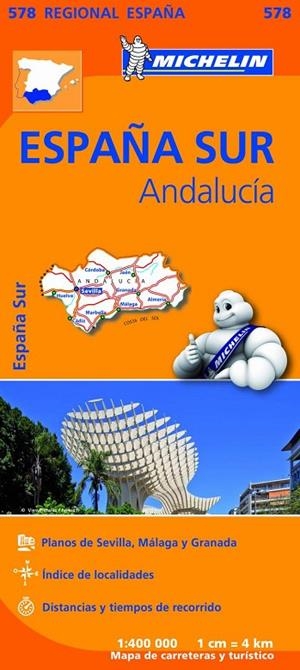 MAPA ANDALUCIA MICHELIN 2013 | 9782067184459 | AAVV