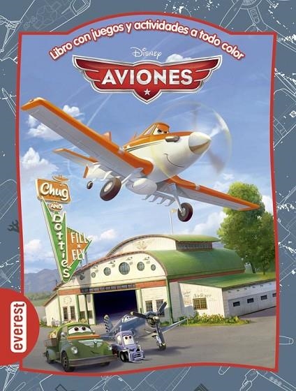 AVIONES LIBRO CON JUEGOS Y ACTIVIDADES A TODO COLOR | 9788444169484 | WALT DISNEY COMPANY