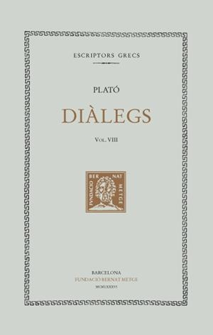 DIÀLEGS, VOL. VIII: GÒRGIAS | 9788472253438 | PLATÓ