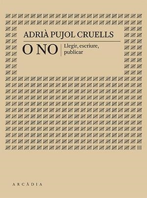 O NO | 9788412745733 | PUJOL CRUELLS, ADRIÀ