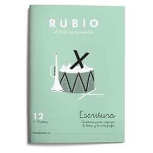 ESCRITURA RUBIO 12 | 9788417427634 | RUBIO SILVESTRE, RAMÓN