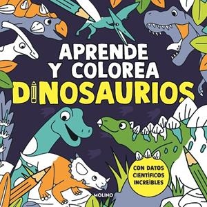 APRENDE Y COLOREA: DINOSAURIOS | 9788427245457 | AAVV