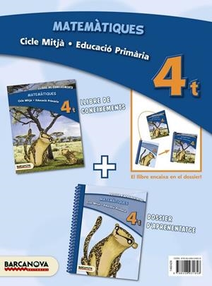MATEMÀTIQUES 4T CM. LLIBRE I DOSSIER | 9788448931858 | TORRA, MONTSERRAT/MARTÍNEZ, ELENA
