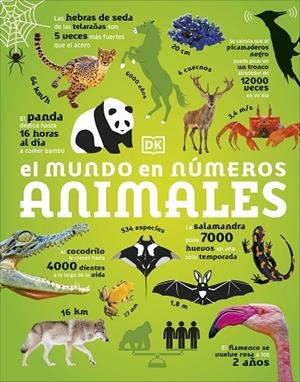 EL MUNDO EN NÚMEROS. ANIMALES | 9780241702994 | DK