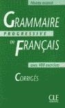 GRAMMAIRE PROGRESSIVE DU FRANÇAIS EXERCICES CORRIGES | 9782090338638 | BOULARES, MICHELE/FREROT, JEAN-LOUIS