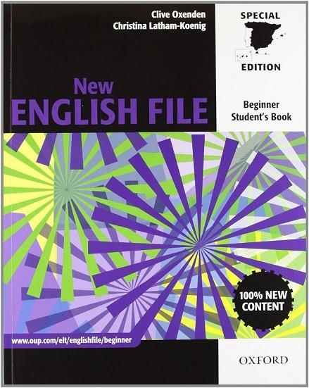 NEW ENGLISH FILE 2ED BEGINNER STUDENT'S BOOK + WORKBOOK WITH KEY PACK | 9780194594677 | VARIOS AUTORES