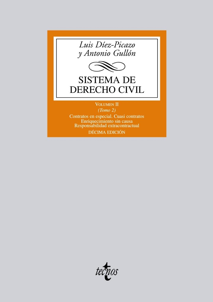 SISTEMA DE DERECHO CIVIL | 9788430954964 | DÍEZ-PICAZO, LUIS/GULLÓN, ANTONIO