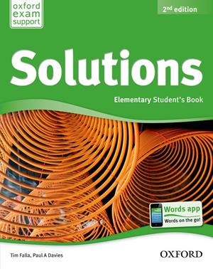 SOLUTIONS ELEM SB 2ED | 9780194552783 | VARIOS AUTORES