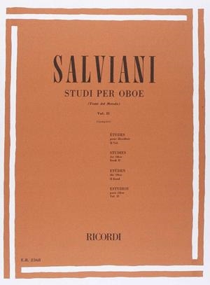 SALVIANI - ESTUDIOS PARA OBOE 2 | 9790041823683 | SALVIANI