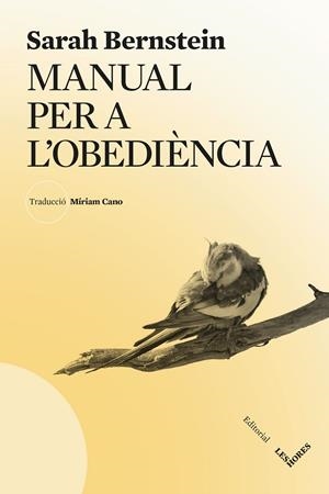MANUAL PER A L'OBEDIÈNCIA | 9788412901641 | BERNSTEIN, SARAH