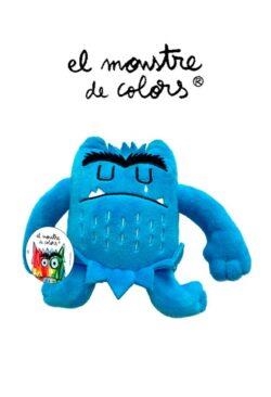 MONSTRE DE COLORS PELUIX BLAU (15 CM) TRISTESA | 8495390919452