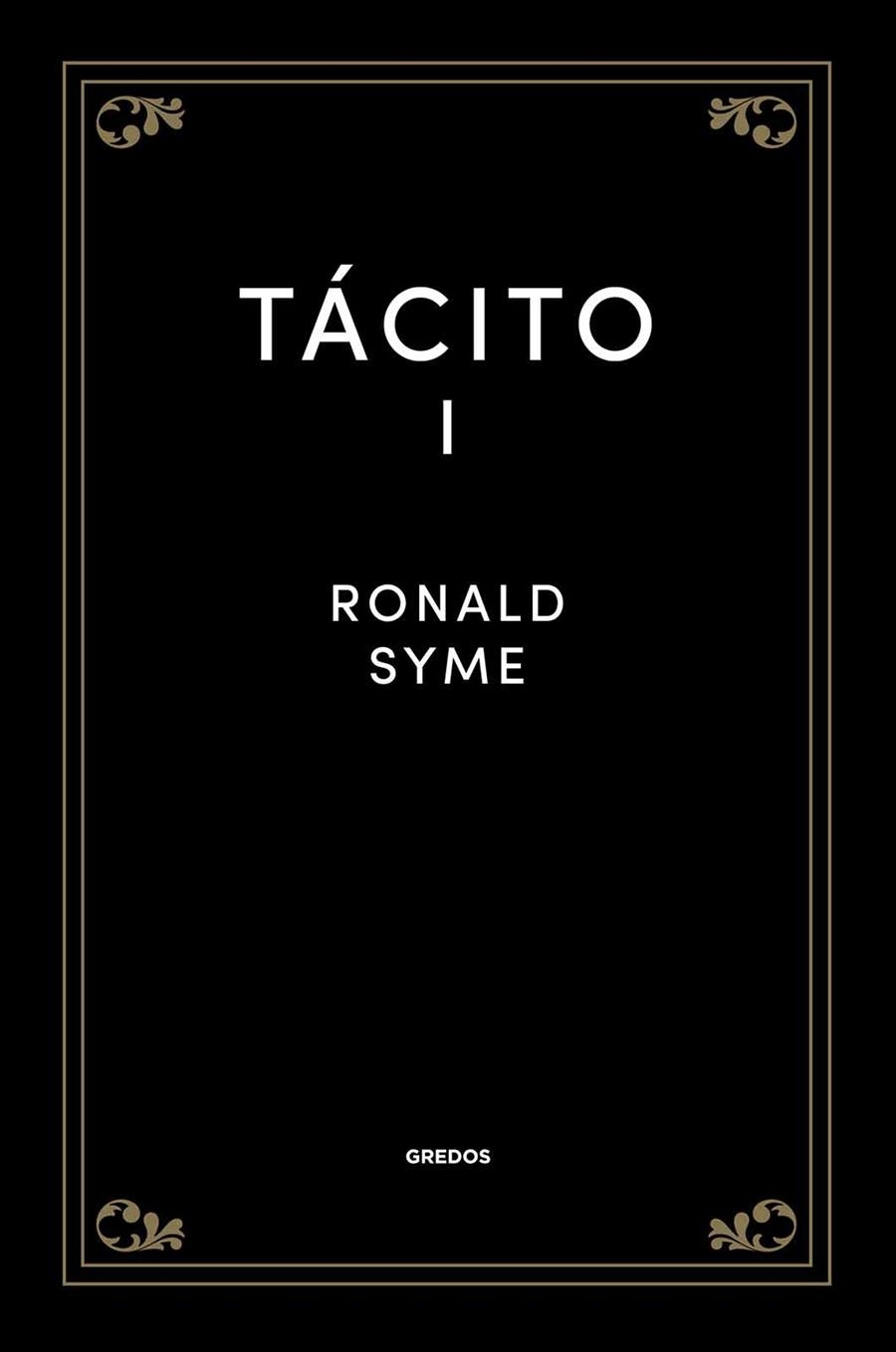TÁCITO I | 9788424999612 | SYME, SIR RONALD