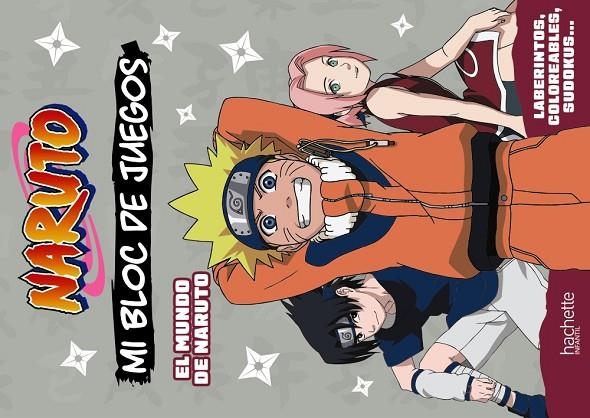 MI BLOC DE JUEGOS NARUTO. EL MUNDO DE NARUTO | 9788419804693 | VV.AA.3