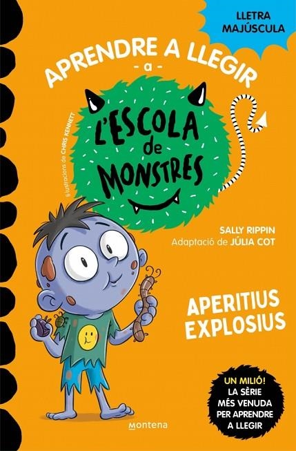 APRENDRE A LLEGIR A L'ESCOLA DE MONSTRES 19 - APERITIUS EXPLOSIUS | 9788419746214 | RIPPIN, SALLY