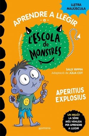 APRENDRE A LLEGIR A L'ESCOLA DE MONSTRES 19 - APERITIUS EXPLOSIUS | 9788419746214 | RIPPIN, SALLY