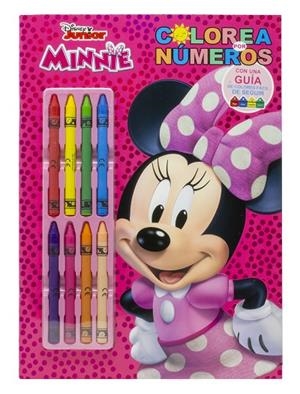 MINNIE. COLOREA POR NÚMEROS CON CERAS | 9788410029552 | DISNEY